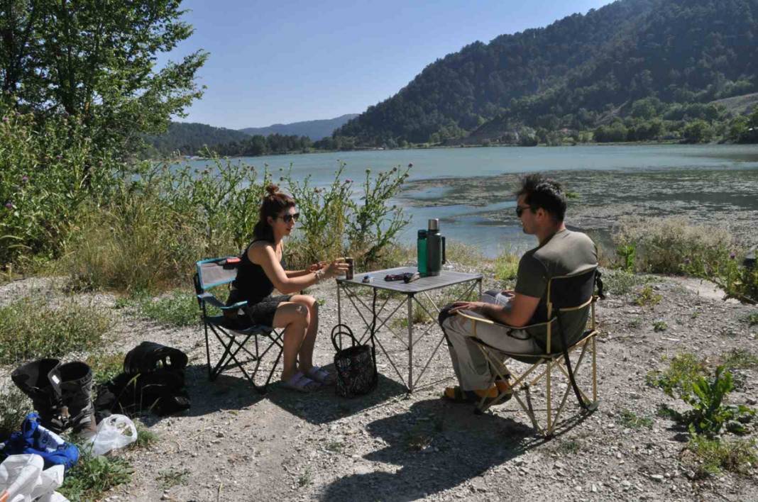 Çubuk Gölü'nde hayran bırakan manzara 1