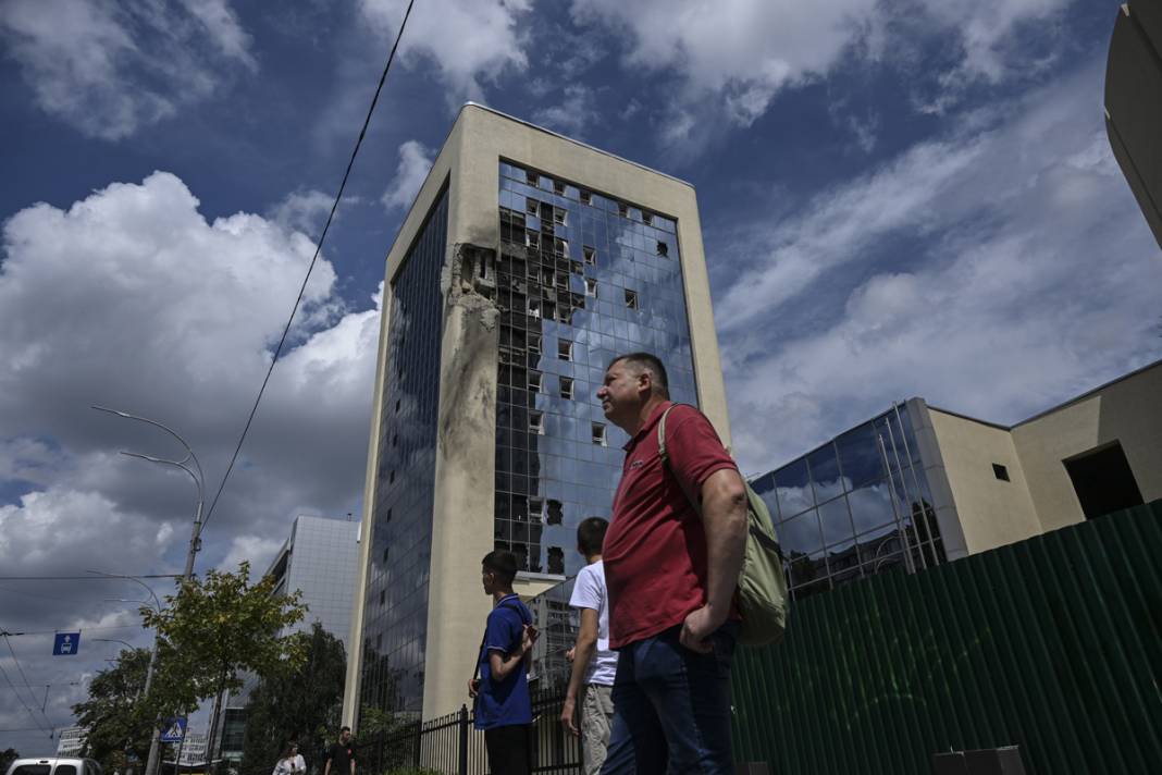 Rusya Kiev'e dron saldırısı gerçekleştirdi 1