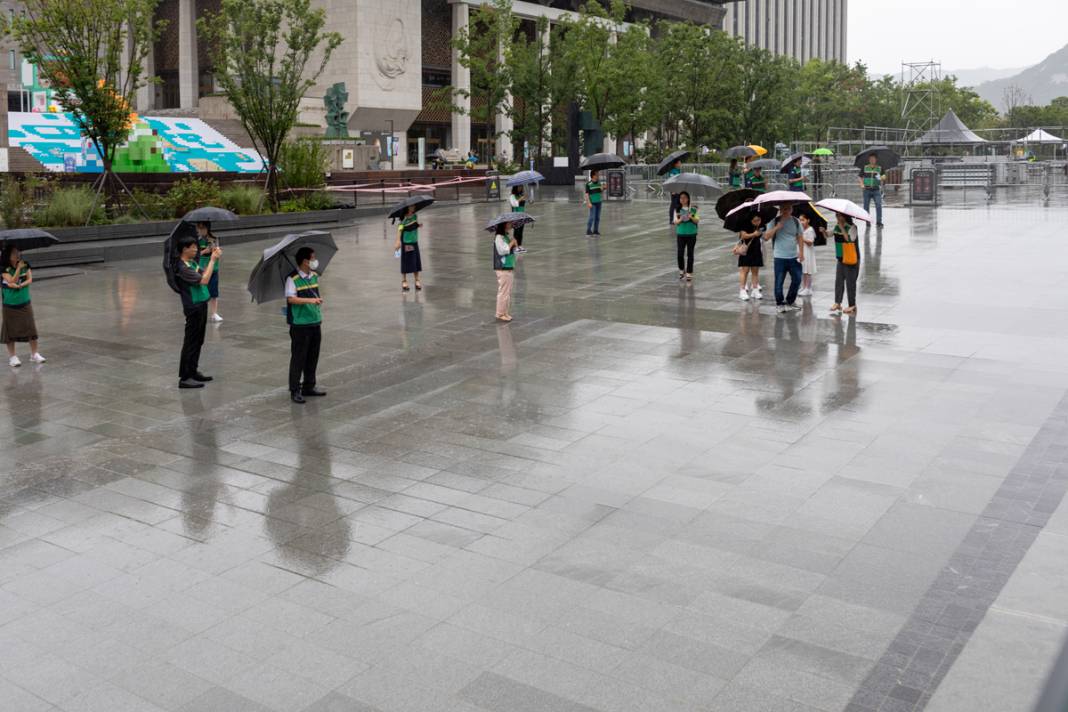 Kuzey Kore'nin tehditleri harekete geçirdi: Güney Kore'yi alarma geçiren tatbikat 8