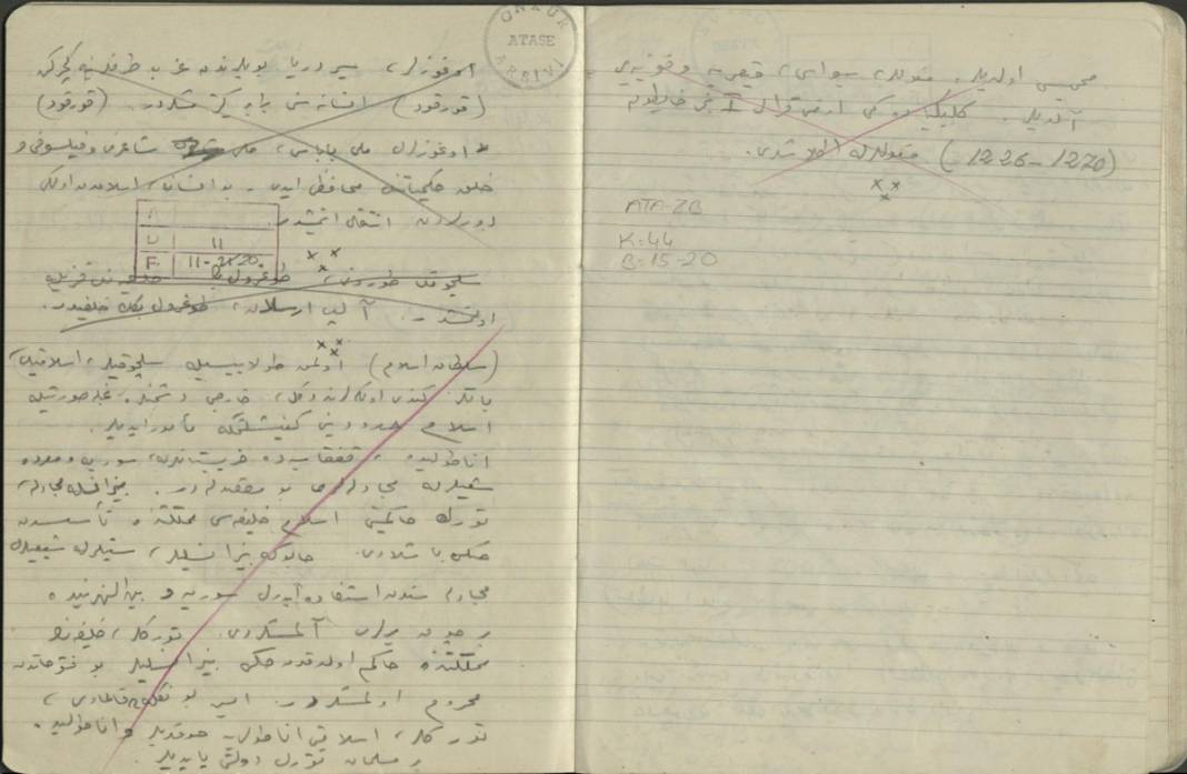 Atatürk'ün el yazısını içeren koleksiyon gün yüzüne çıktı 13