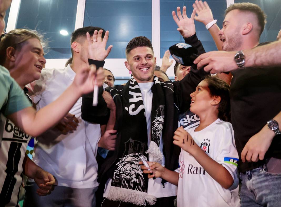 Milot Rashica, Beşiktaş için İstanbul'da 2