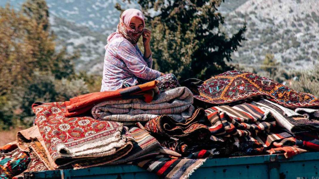 Değerleri milyonlarca lirayı buluyor: Halı tarlasında hasat başladı 4