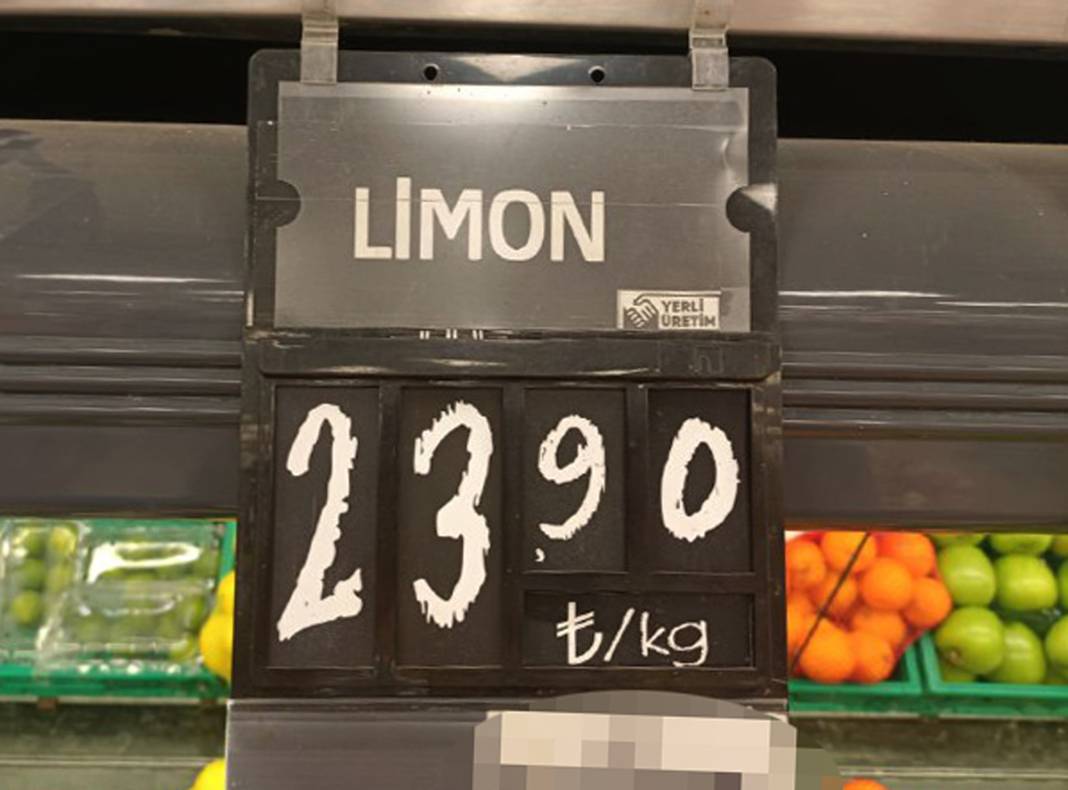 Bahçede 3, halde 4, markette 24 lira: Limonda fahiş fiyat farkı 3
