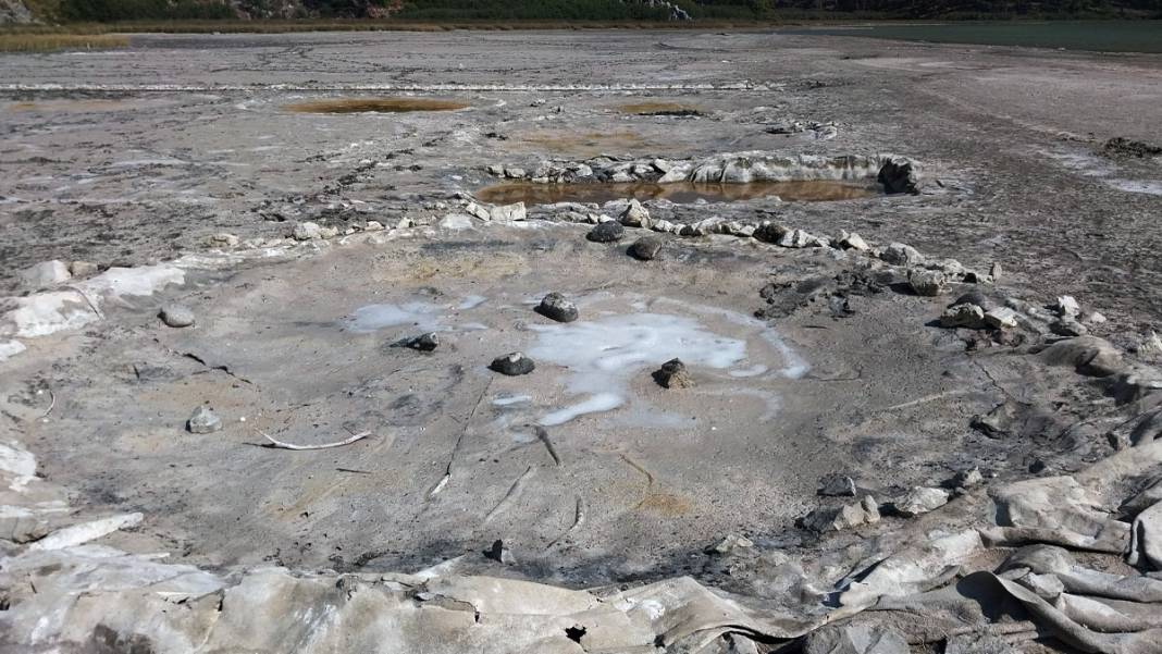 İztuzu'nda sular çekilince ortaya çıktı: Kaunos Antik Kenti'nde 2 bin yıllık tuz tesisi 3