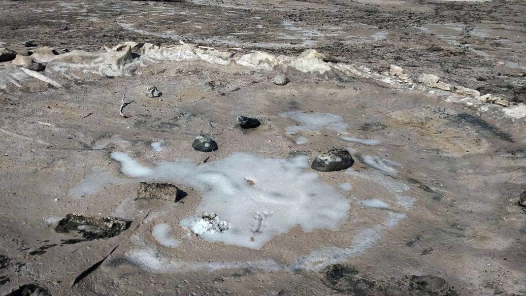 İztuzu'nda sular çekilince ortaya çıktı: Kaunos Antik Kenti'nde 2 bin yıllık tuz tesisi 4