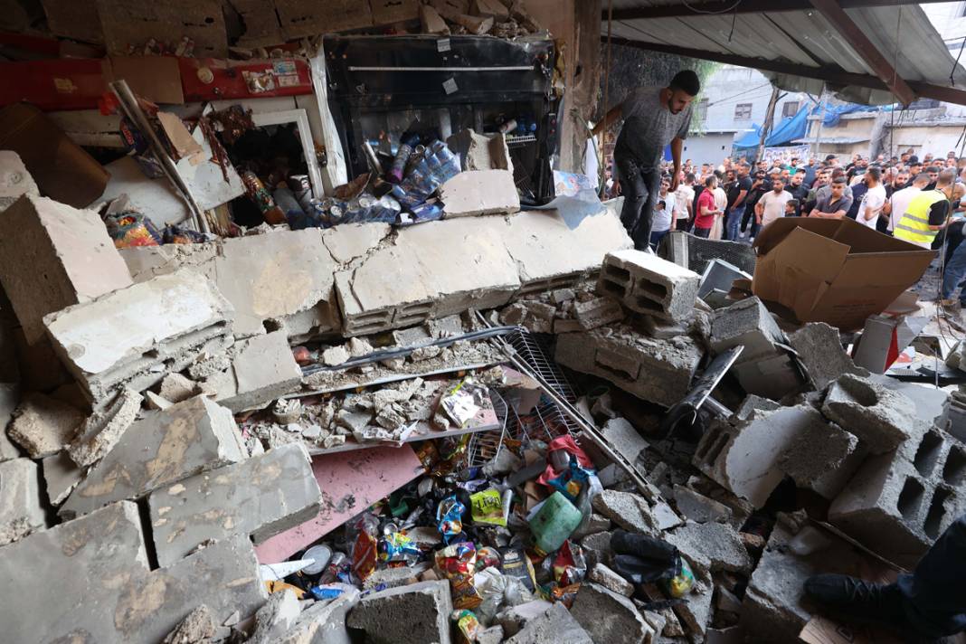 İsrail güçlerinden Nur Şems Mülteci Kampı'na baskın 5