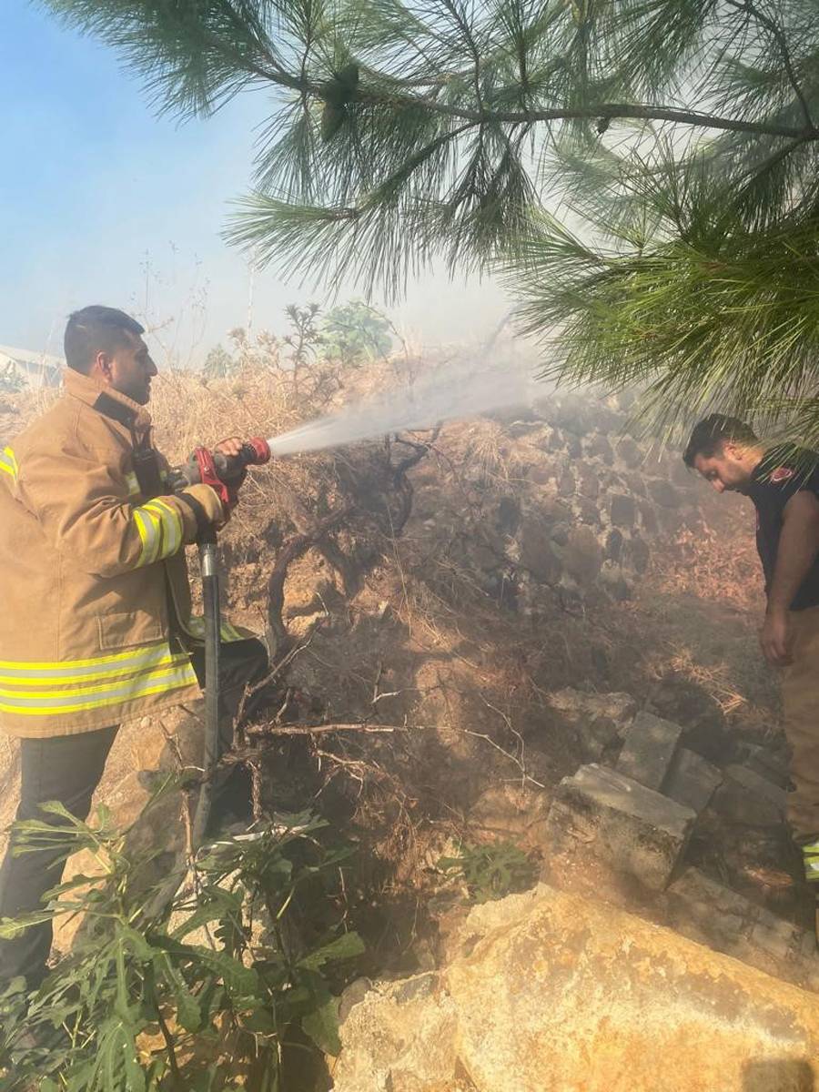 Hatay Antakya'da korkutan orman yangını: Ekiplerin müdahalesiyle büyümeden söndürüldü 5