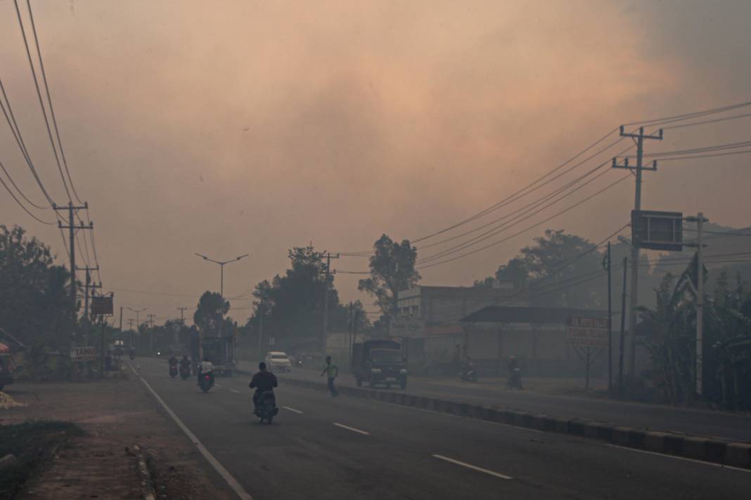 Endonezya'da 3 farklı bölgede yangın: İtfaiye ekipleri yangınları söndürmeye çalışıyor 3