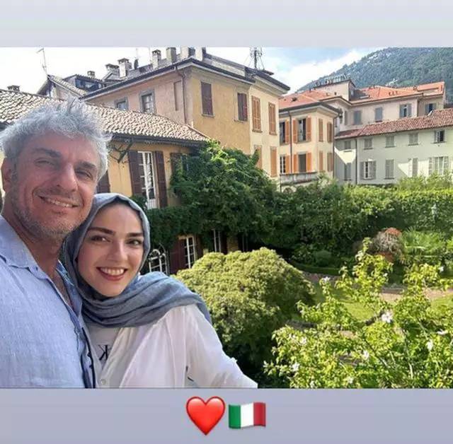 Eşi başörtülü diye yorum yağmıştı! Uğur Bilgin ve eşinin balayı pozları beğenileri topladı 2