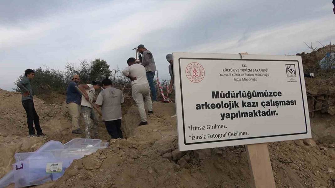 Yalova'da Roma dönemine ışık tutan kazı: Villa inşaatında ikinci bir küp mezar daha bulundu 1