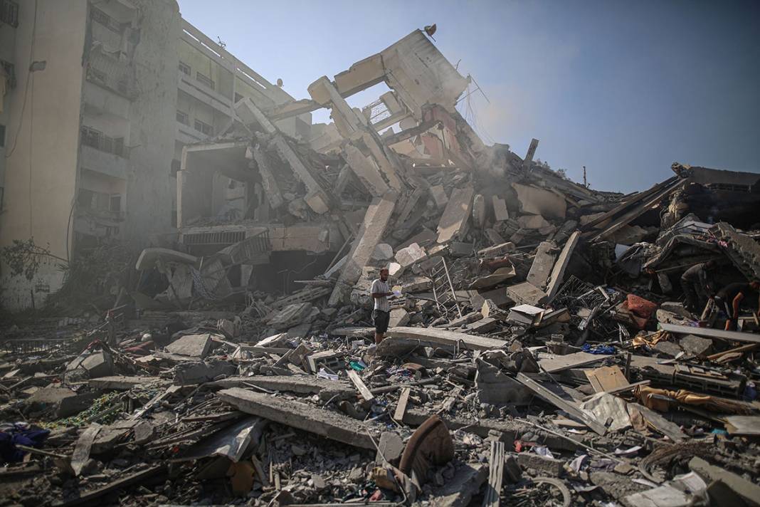 Gazze mezarlığı! Katliamın izleri İsrail'den bile görünüyor 11