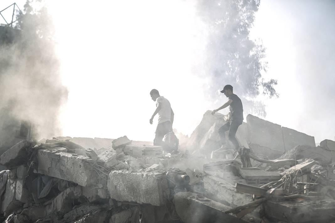 Gazze mezarlığı! Katliamın izleri İsrail'den bile görünüyor 10