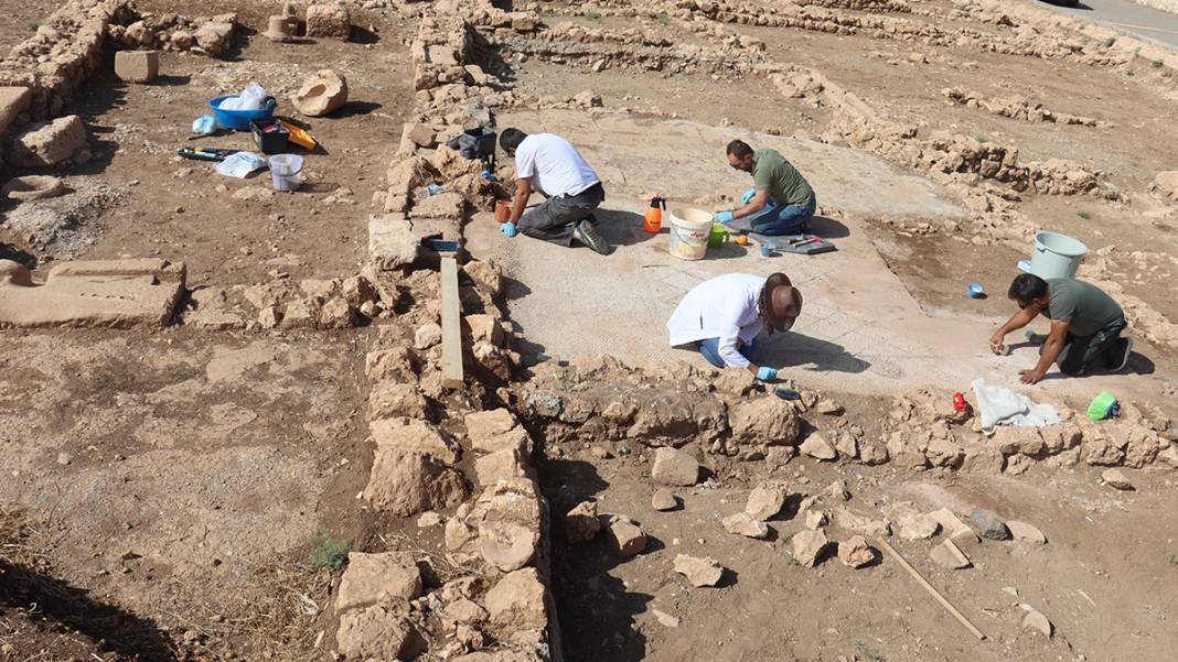 Perre Antik Kenti'ndeki 1800 yıllık mozaikler koruma altında 2