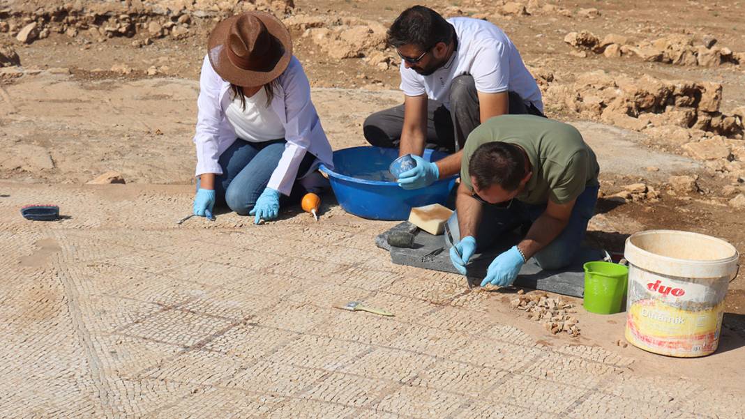 Perre Antik Kenti'ndeki 1800 yıllık mozaikler koruma altında 3