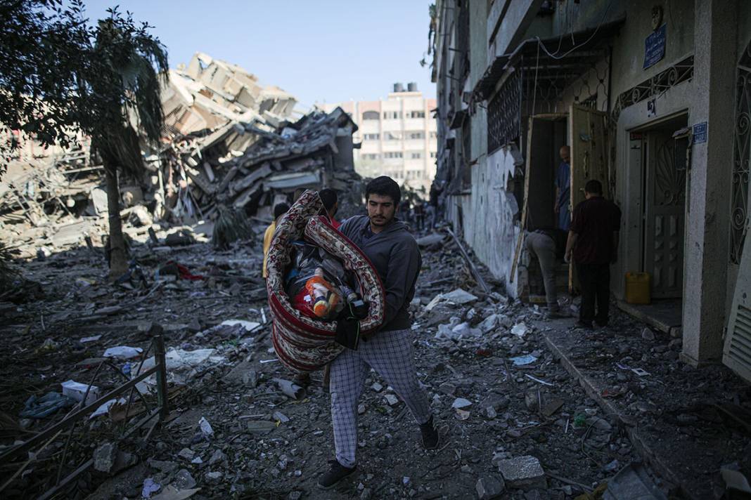 Gazze mezarlığı! Katliamın izleri İsrail'den bile görünüyor 20