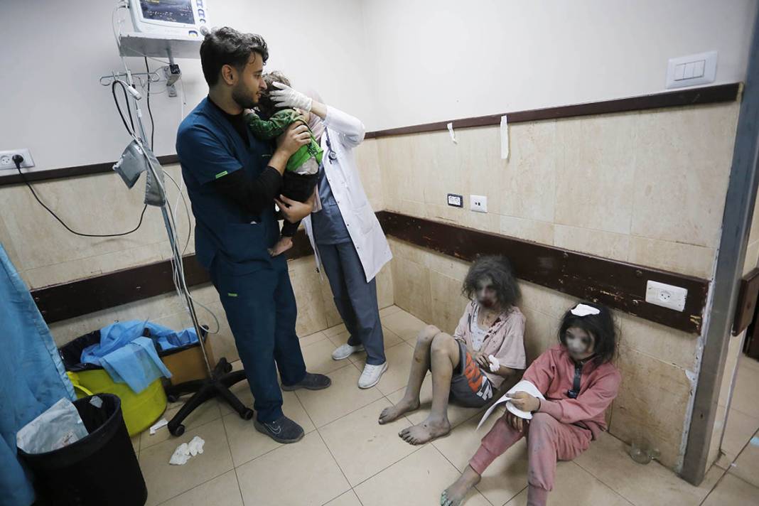 Gazze'de kuru otlar bile mezara döndü: Daha kaç çocuk can verecek? 9