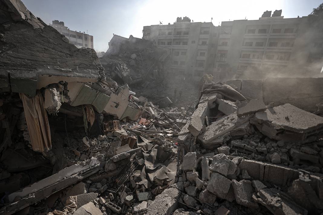 Gazze mezarlığı! Katliamın izleri İsrail'den bile görünüyor 1