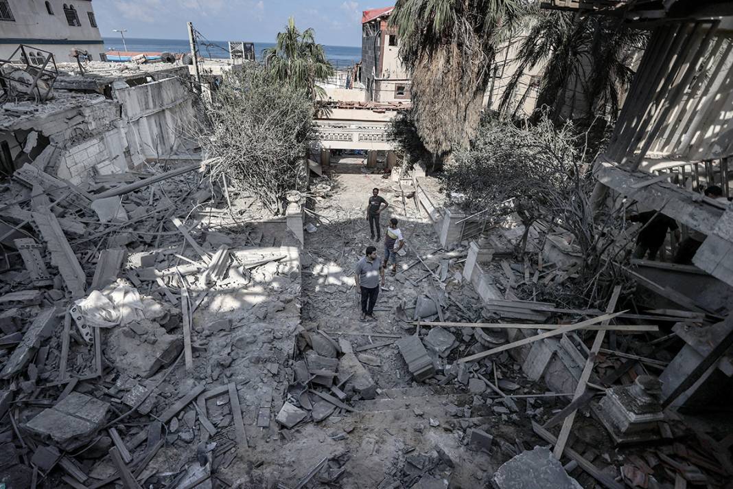 Gazze mezarlığı! Katliamın izleri İsrail'den bile görünüyor 23