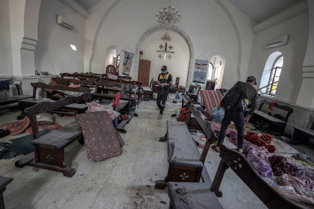 İsrail'in vurduğu hastanede katliamın izleri! Facianın boyutu gün ağarınca ortaya çıktı 15