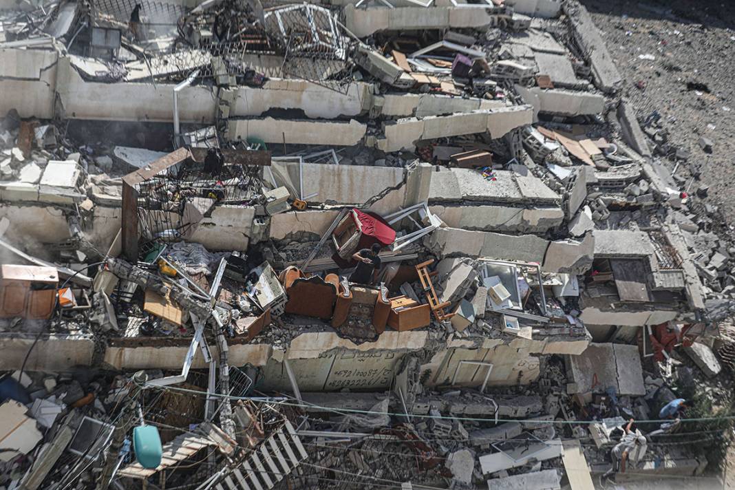 Gazze mezarlığı! Katliamın izleri İsrail'den bile görünüyor 19