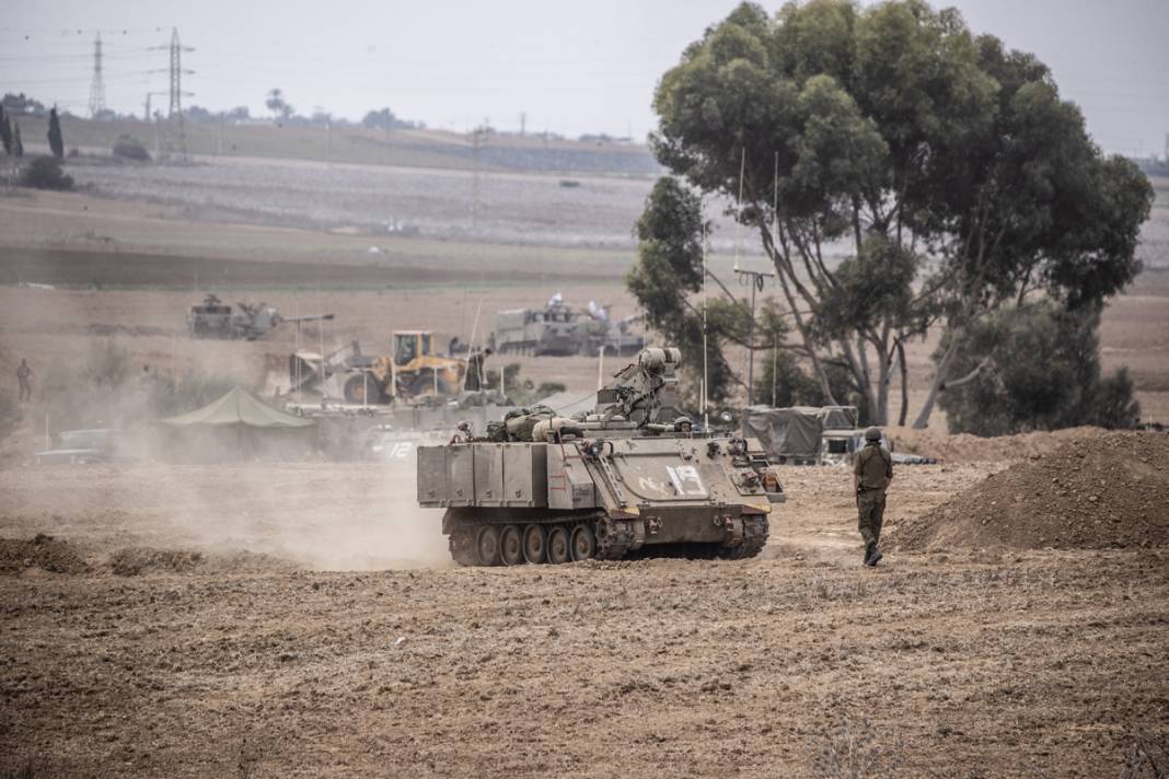 İsrail kuşatmaya aldı: Namlular Gazze'ye çevrildi 7