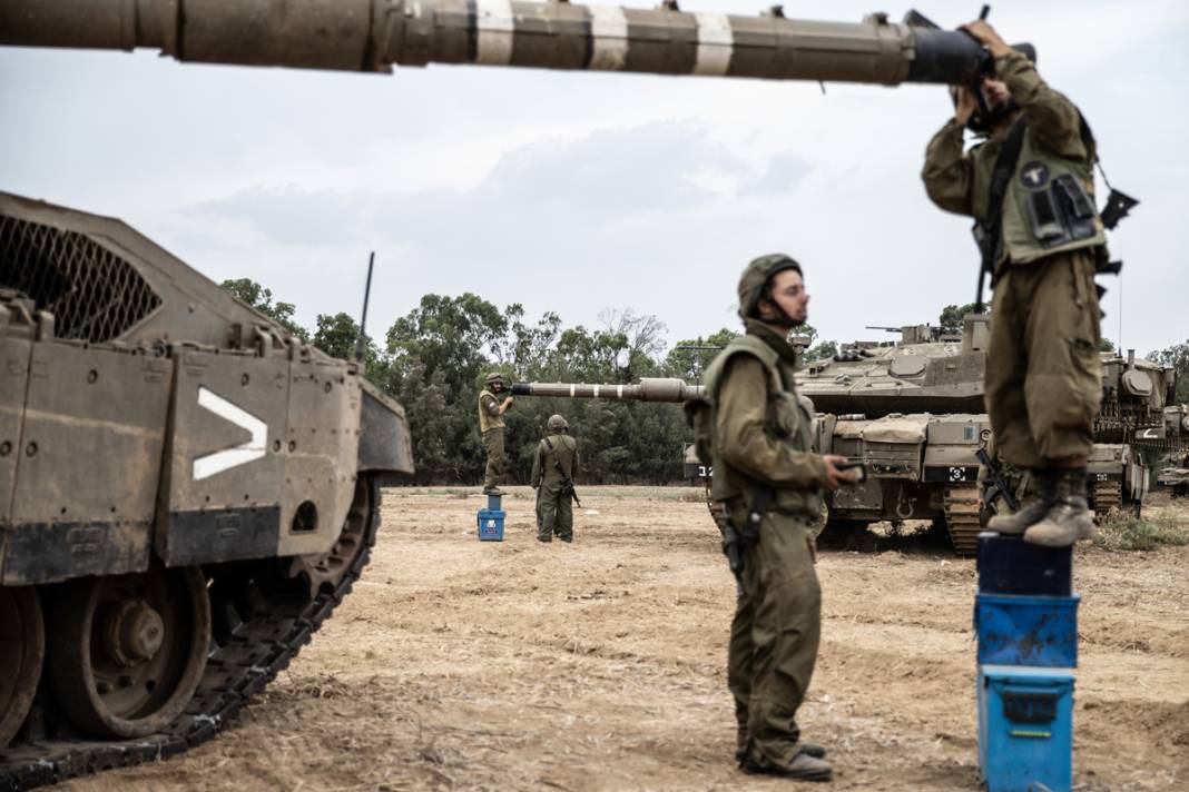 İsrail kuşatmaya aldı: Namlular Gazze'ye çevrildi 1