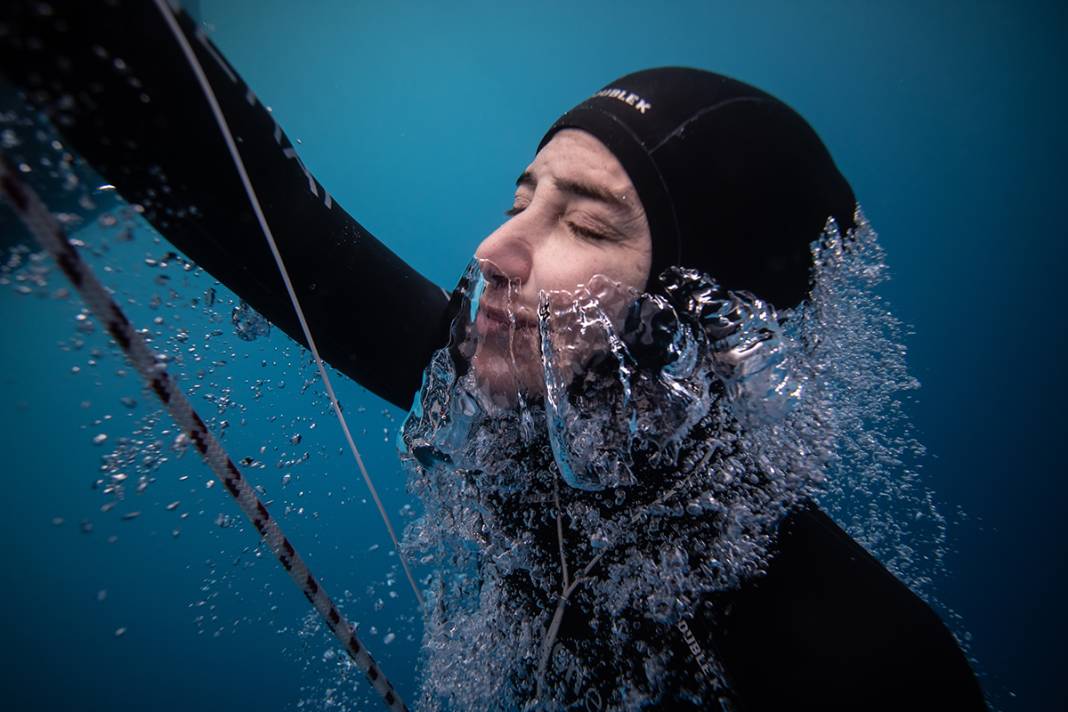 Şahika Ercümen'den dünya rekoru denemesi: 105 metrede nefesini Hatay için tutacak 8