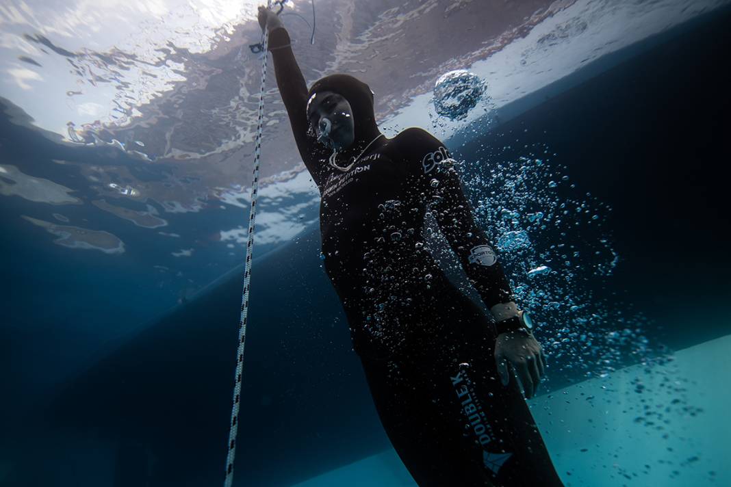 Şahika Ercümen'den dünya rekoru denemesi: 105 metrede nefesini Hatay için tutacak 6