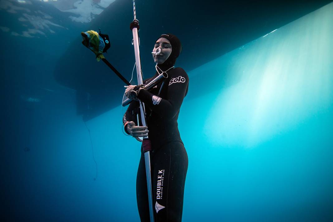 Şahika Ercümen'den dünya rekoru denemesi: 105 metrede nefesini Hatay için tutacak 4