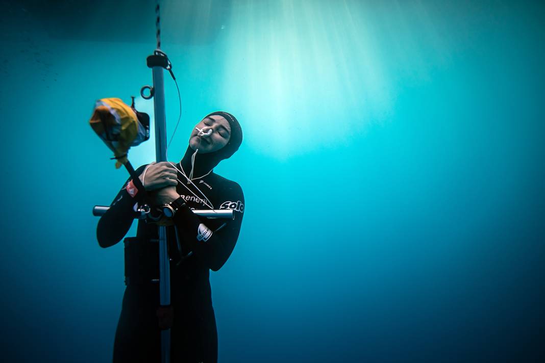 Şahika Ercümen'den dünya rekoru denemesi: 105 metrede nefesini Hatay için tutacak 3