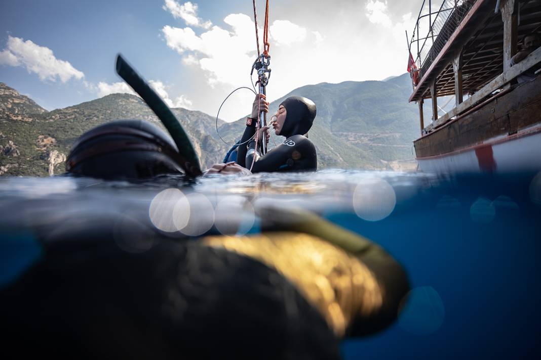 Şahika Ercümen'den dünya rekoru denemesi: 105 metrede nefesini Hatay için tutacak 12