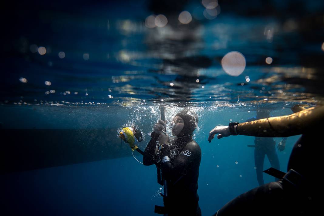 Şahika Ercümen'den dünya rekoru denemesi: 105 metrede nefesini Hatay için tutacak 1