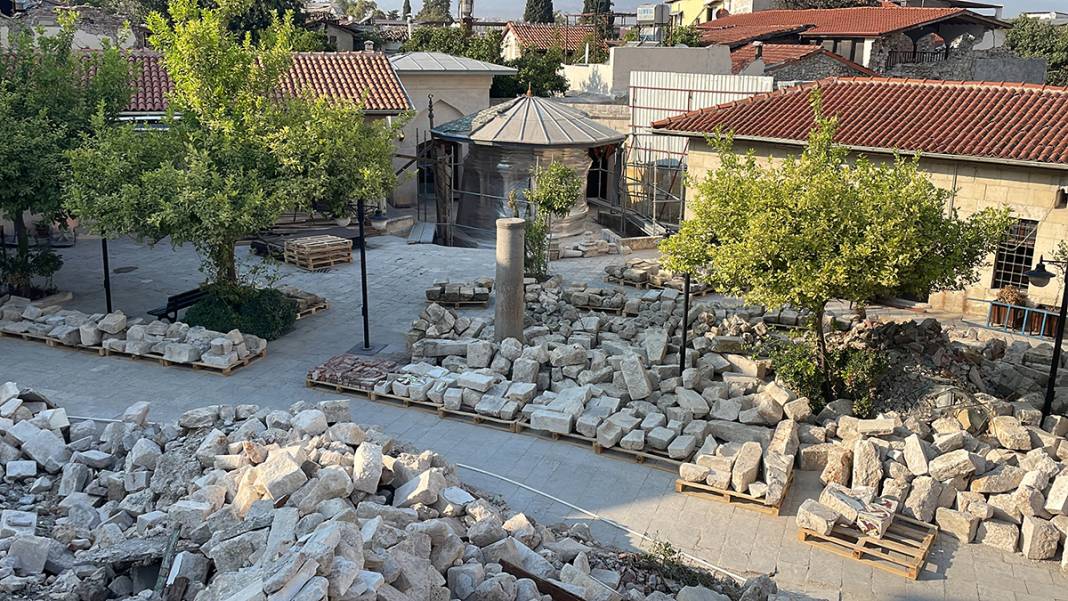 Depremde yıkılmıştı: Anadolu'nun ilk camisi yeniden ayağa kalkacak 15