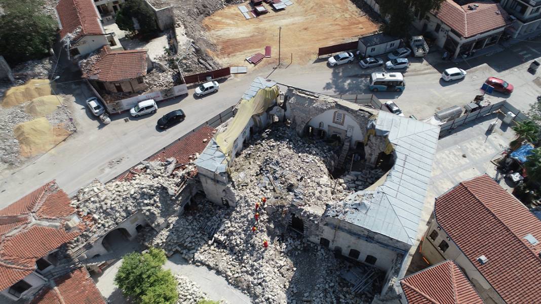 Depremde yıkılmıştı: Anadolu'nun ilk camisi yeniden ayağa kalkacak 8