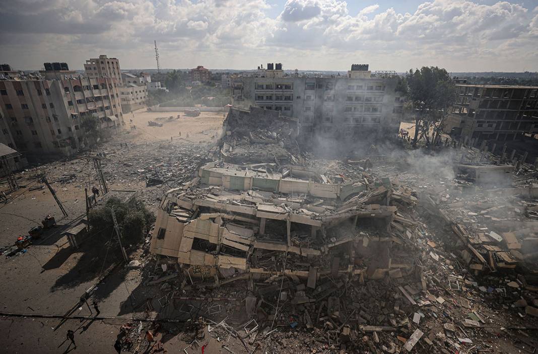 Gazze mezarlığı! Katliamın izleri İsrail'den bile görünüyor 15