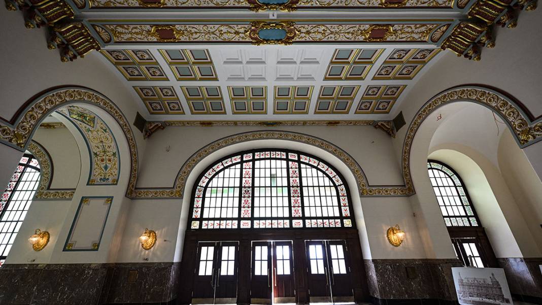 Restore edilen tarihi Haydarpaşa Garı'ndan ilk fotoğraflar geldi 11