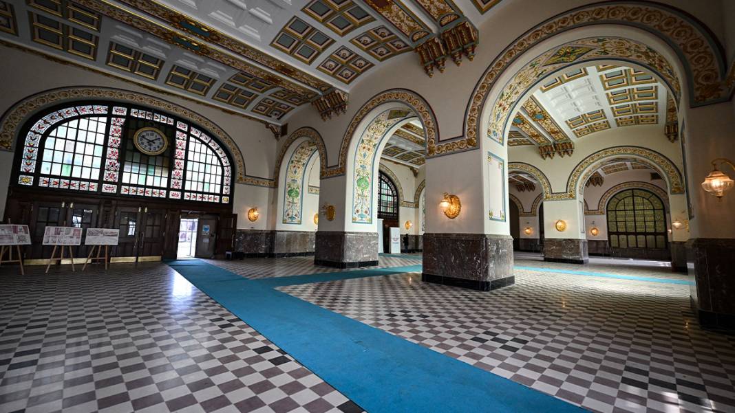 Restore edilen tarihi Haydarpaşa Garı'ndan ilk fotoğraflar geldi 10