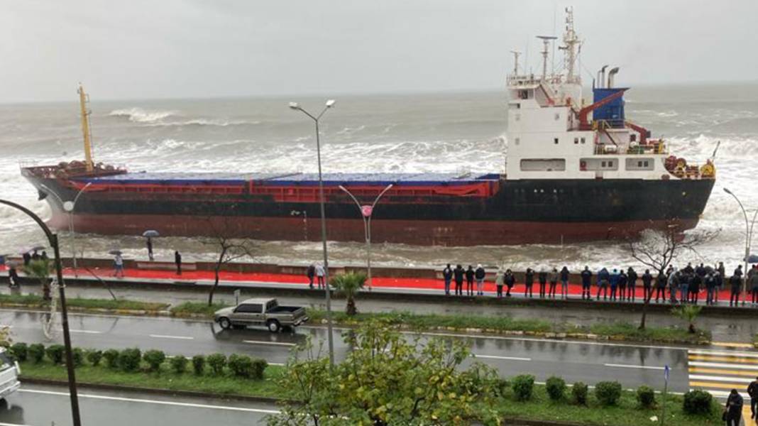 Karaya oturan gemi için 2 kurtarma planı tasarlandı 4