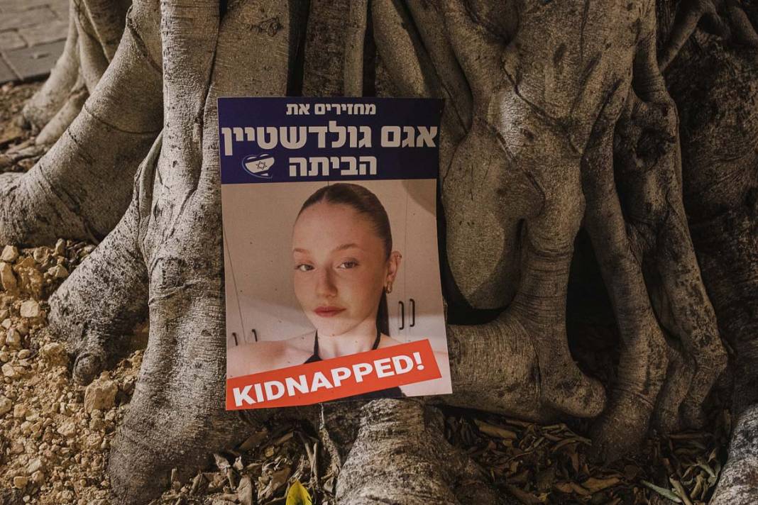 İsrailliler rehineler için yürüyüş düzenledi 8