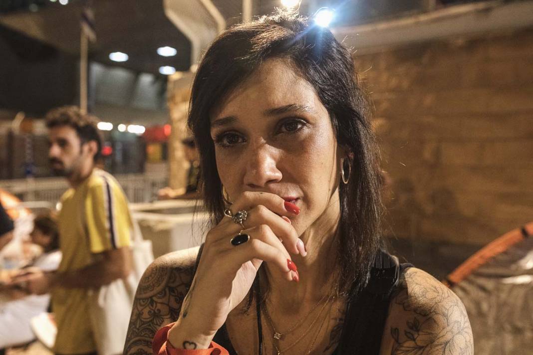 İsrailliler rehineler için yürüyüş düzenledi 5