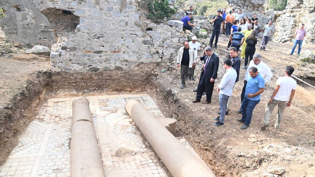 Anemurium Antik Kenti’nde heyecanlandıran keşif! Bin 800 yıl öncesine ışık tutacak 5