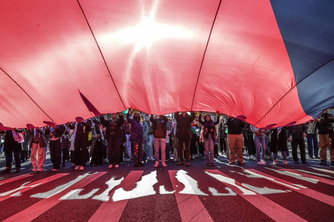 'Black Friday'de Filistin yürüyüşü: ABD'liler İsrail'i destekleyen firmaları boykot etti 18