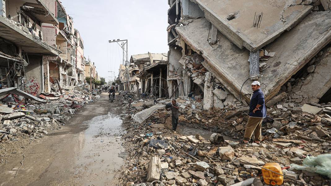 Yıkım gün yüzüne çıktı! Enkaz şehir Gazze 19