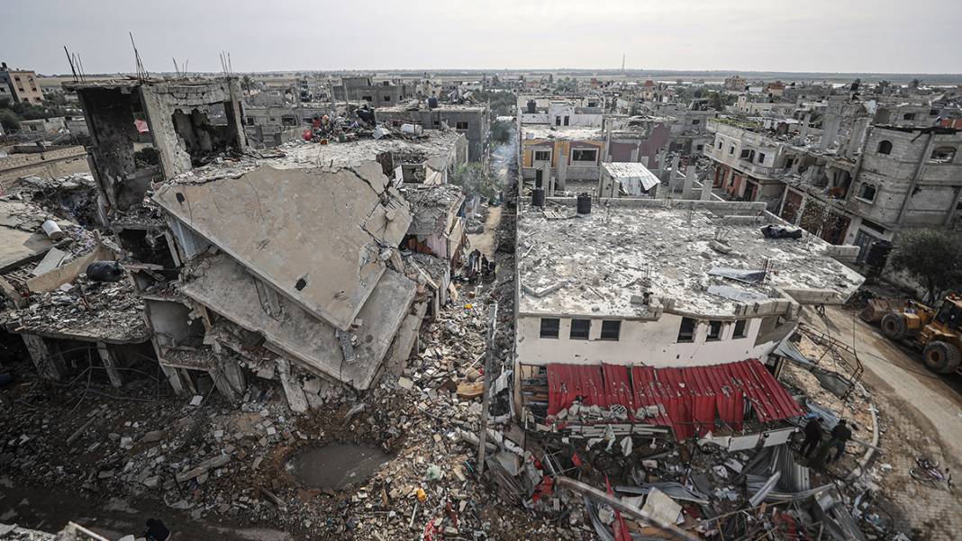 Yıkım gün yüzüne çıktı! Enkaz şehir Gazze 14
