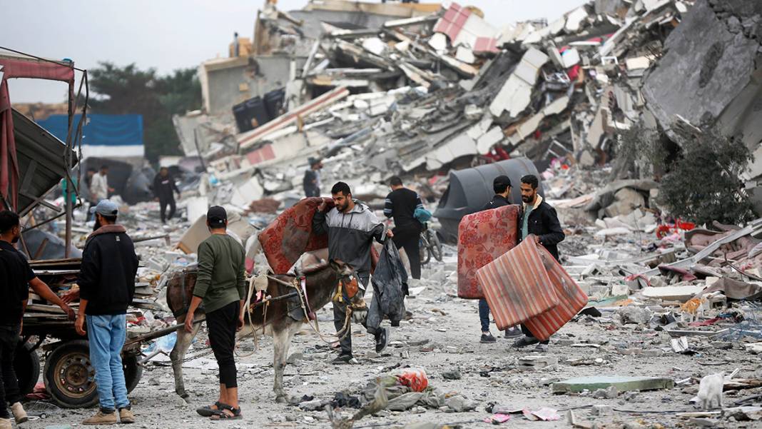 Yıkım gün yüzüne çıktı! Enkaz şehir Gazze 6