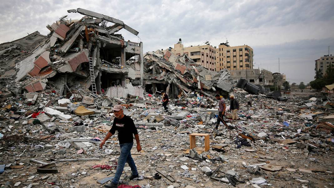 Yıkım gün yüzüne çıktı! Enkaz şehir Gazze 10