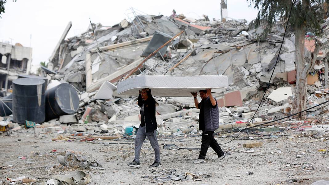 Yıkım gün yüzüne çıktı! Enkaz şehir Gazze 4