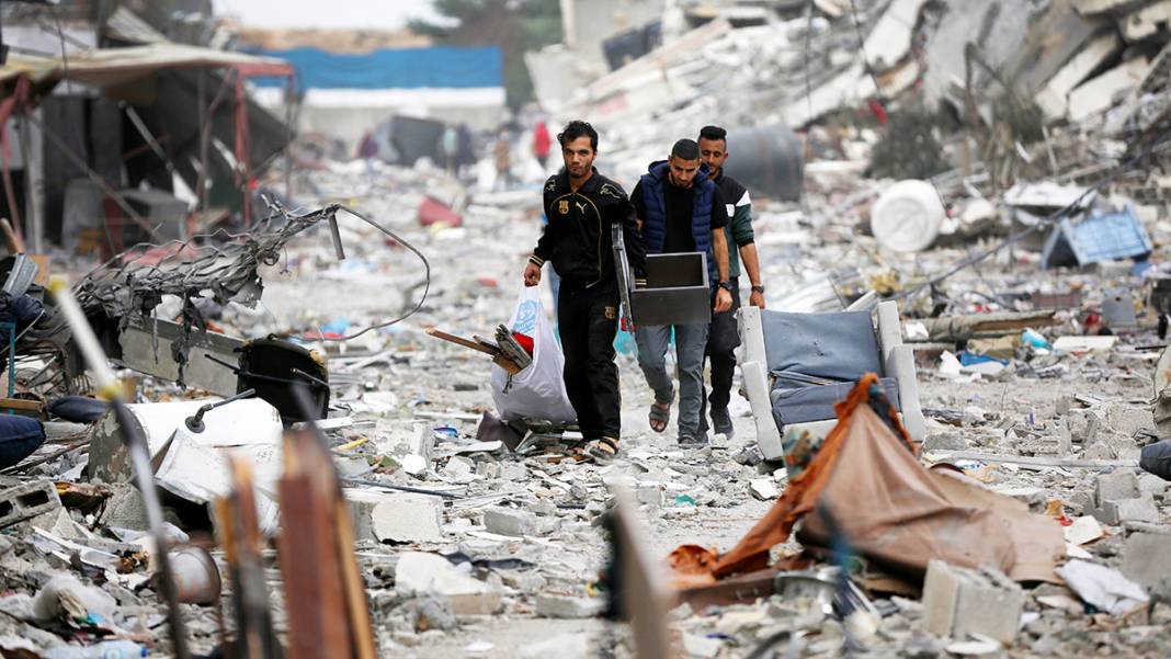 Yıkım gün yüzüne çıktı! Enkaz şehir Gazze 11