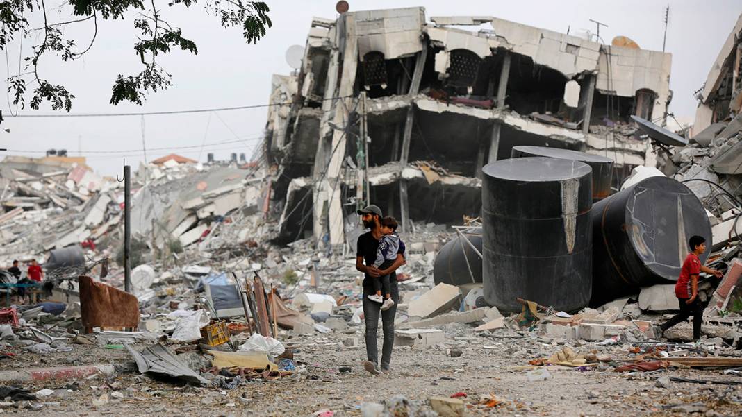 Yıkım gün yüzüne çıktı! Enkaz şehir Gazze 13