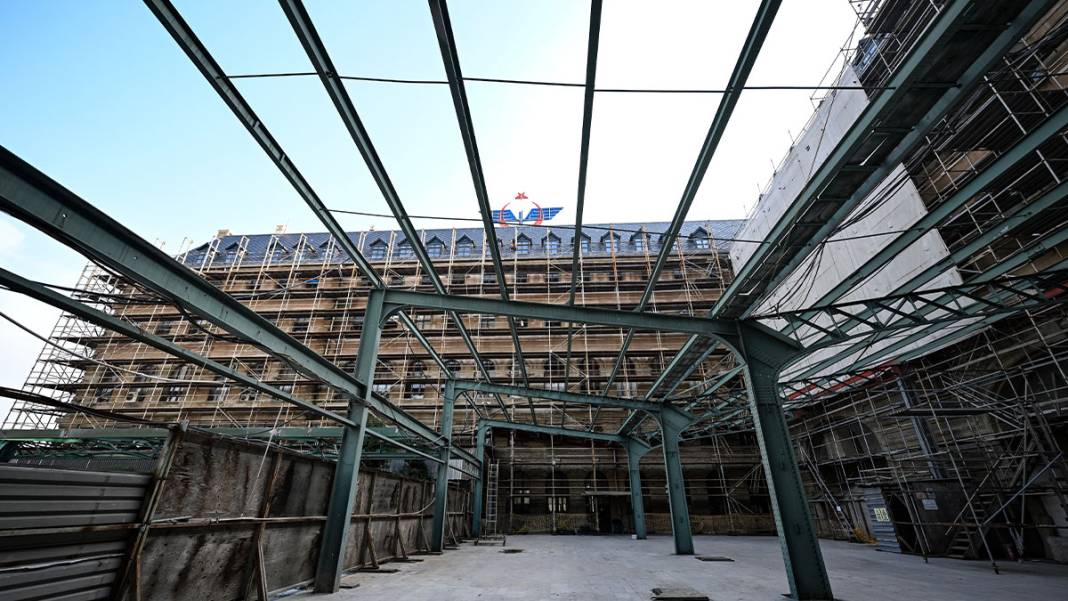 Restore edilen tarihi Haydarpaşa Garı'ndan ilk fotoğraflar geldi 12